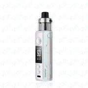 Voopoo Drag S2 60W Pod Kit in Colorful Silver – powerful and vibrant vape device with up to 60W output, dynamic silver gradient finish, and advanced airflow and performance control.